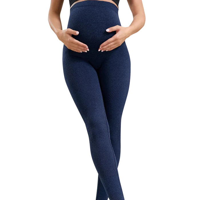 New High Waist Belly Contracting Yoga Pants Women's Sports Quick-dry Hip Raise Maternity Pants