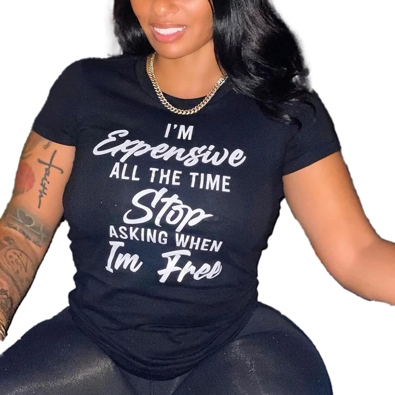 Priceless Charm: No More Free Time women's/ Ladies Cotton Shirt