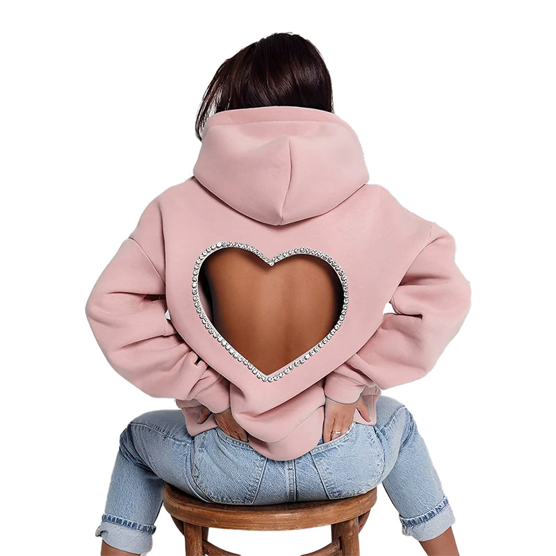 Pullover Hooded Loose Women's Sweater