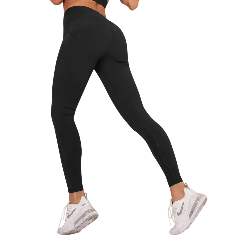 Locked in High Butt Lifting Leggings With Pocket