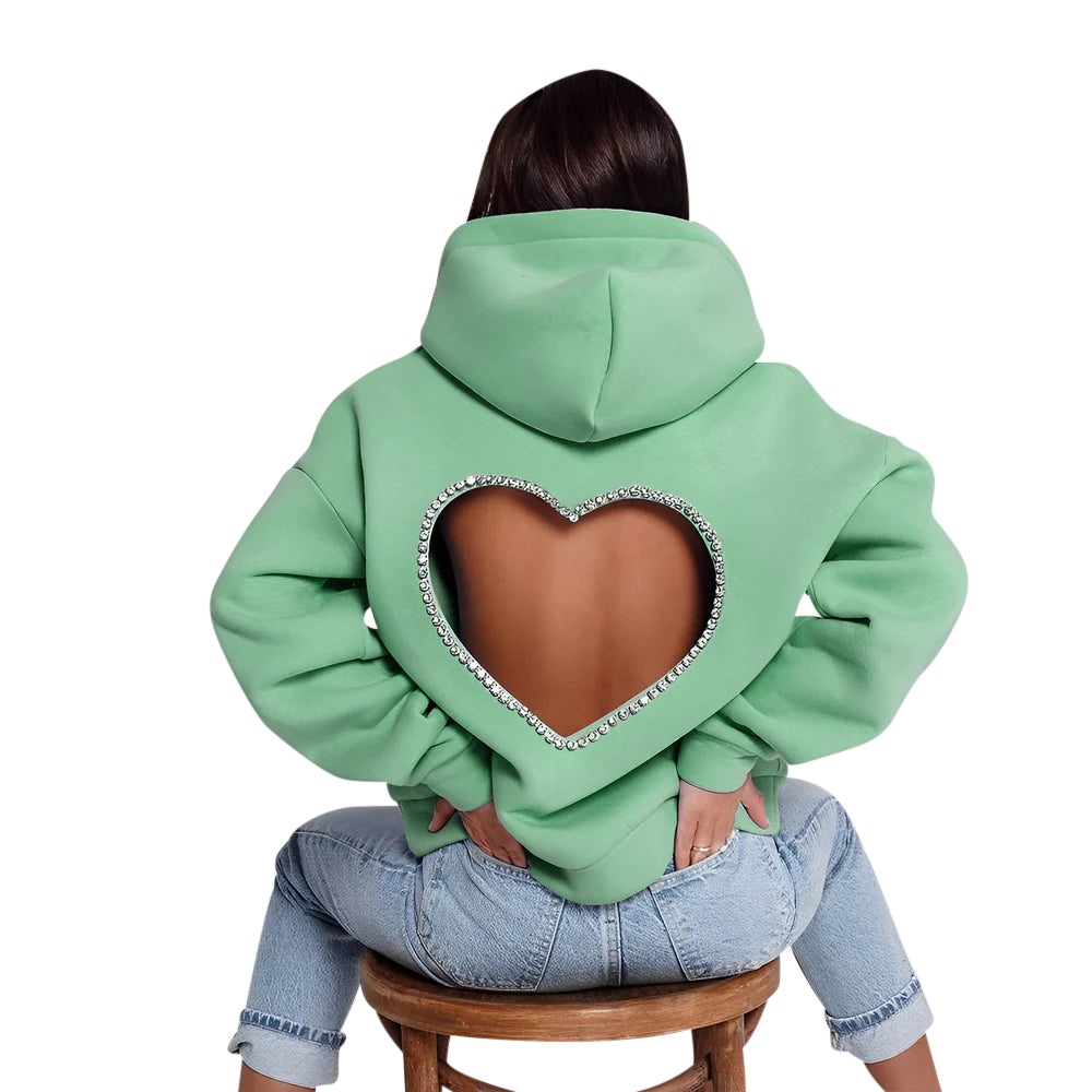 Pullover Hooded Loose Women's Sweater