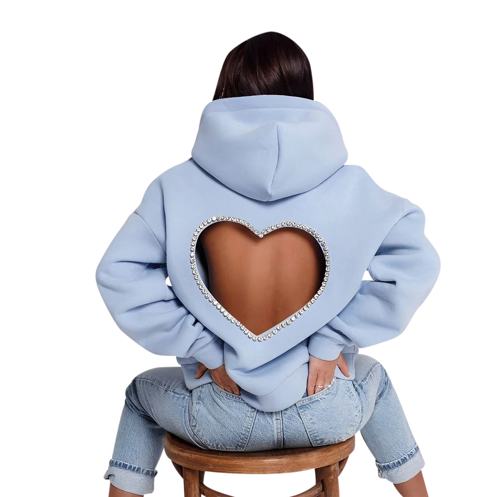 Pullover Hooded Loose Women's Sweater