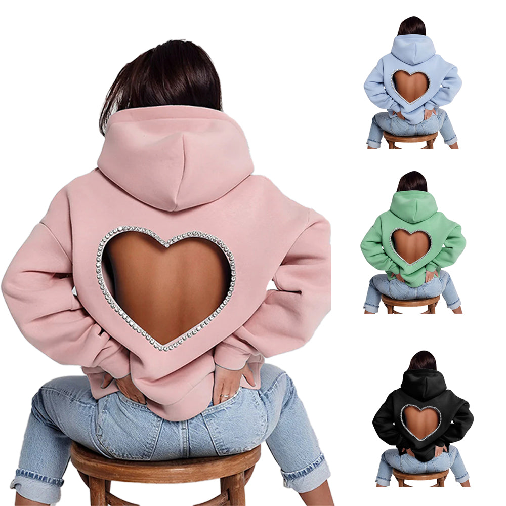 Pullover Hooded Loose Women's Sweater